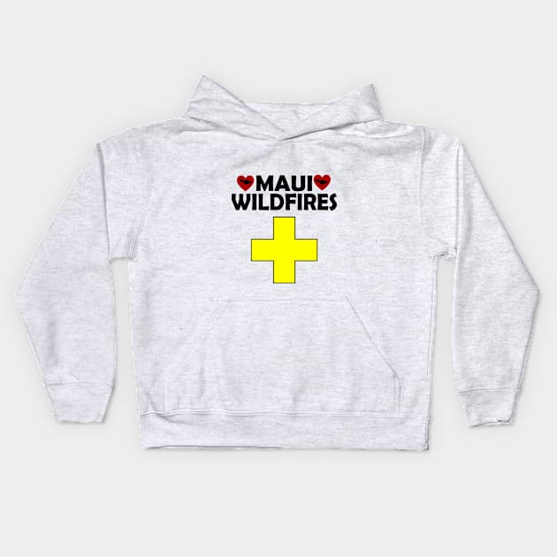 Maui Wildfires Kids Hoodie by Cult Classics